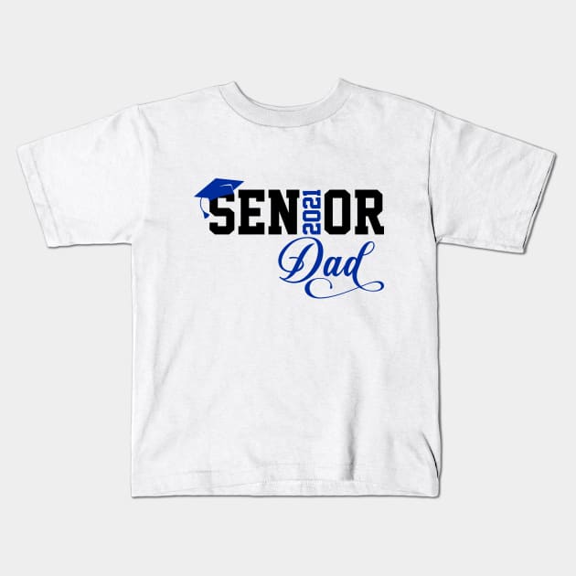 Senior Dad 2021 T-Shirt Mug Kids T-Shirt by Hobbybox